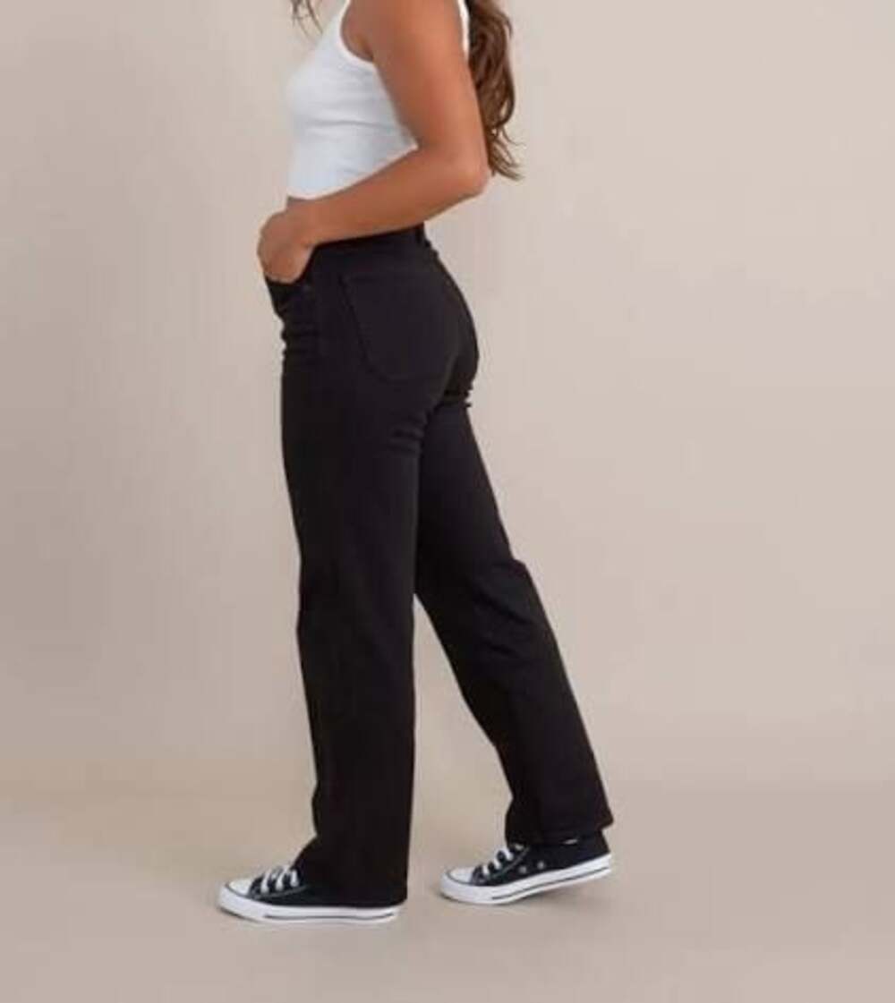 Roark HWY 395 Pant Black Denim Straight Leg Jeans